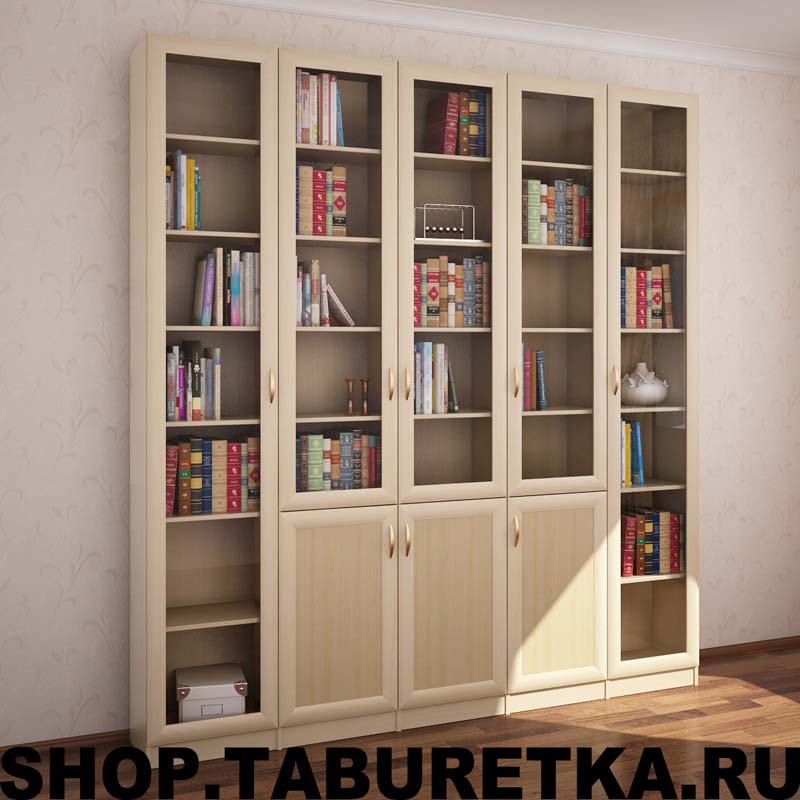 Купить книжный шкаф (библиотеку).